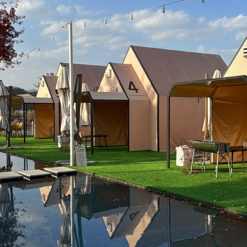 [파지립] 서울근교 춘천여행 대중교통 이용 가능한 당일글램핑...