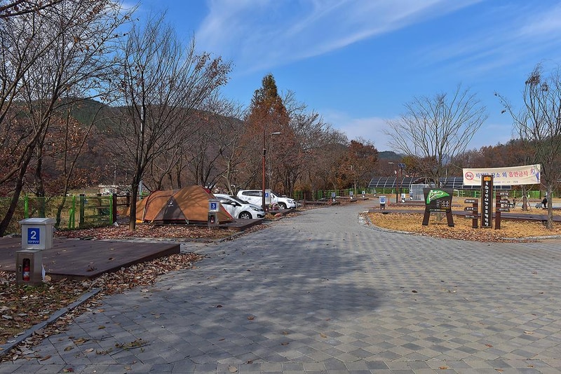 옥화 자연휴양림 국민여가캠핑장 시설 사진 12