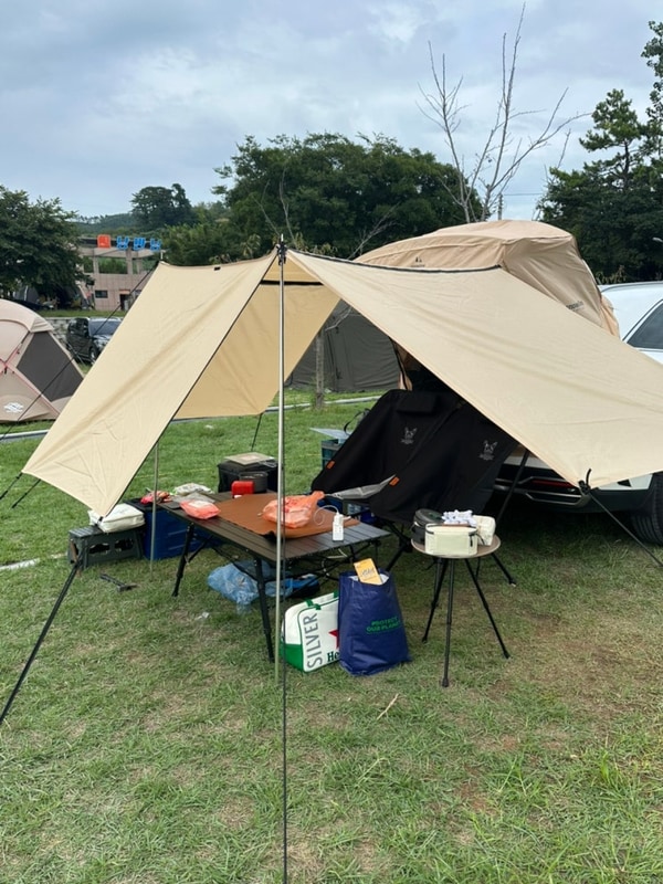 여수 낭도야영장에서 차박하기️