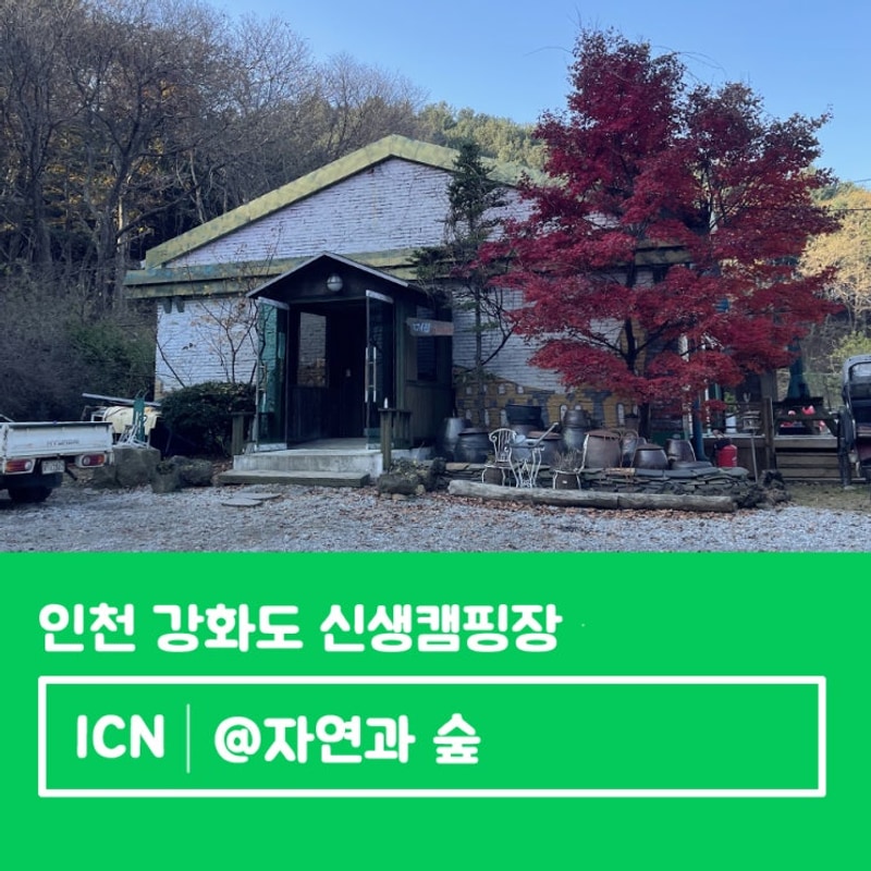 인천 캠핑장 강화도 신생캠핑장 추천 자연과숲 방문기, 예약...