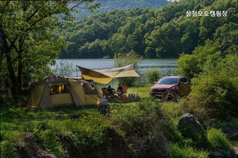 [포천 캠핑장] 삼정오토캠핑장 자연과 가까운 캠핑