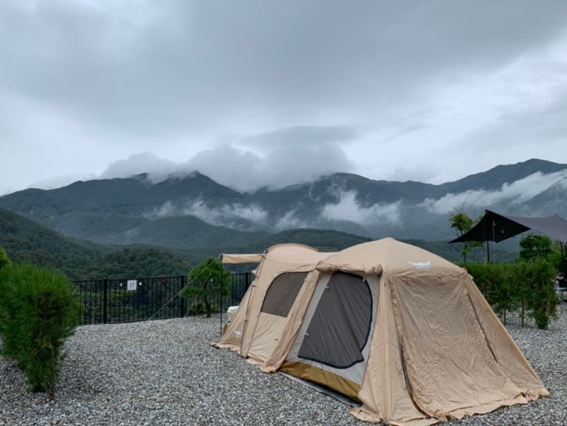서울 근교 양평 신상... 뷰 맛집 마중마을힐링캠프 (feat. 우중캠)
