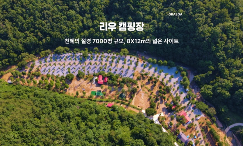 자연과 교감하는 문경 리우캠핑장, 가족과 반려견이 함께하는...