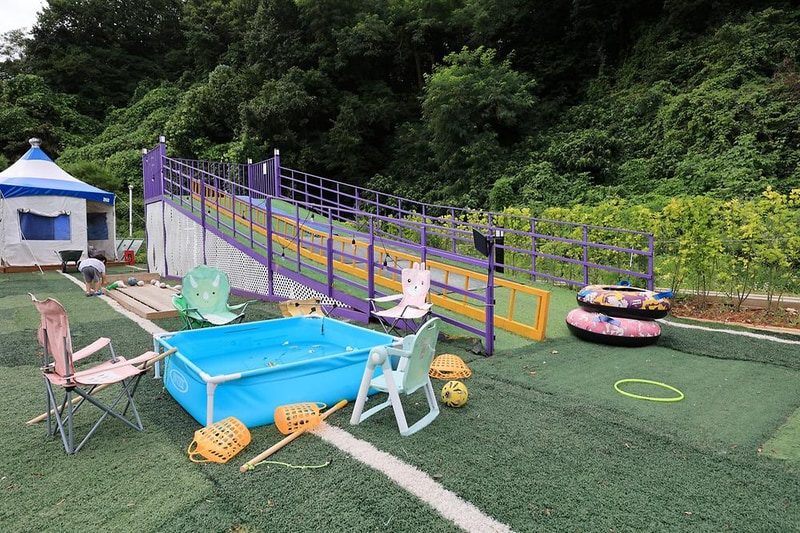 왕모래 카라반 캠핑장 시설 사진 15