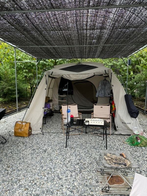 금산 진악산오토캠핑장 | 개별샤워실화장실 | 개별타프...