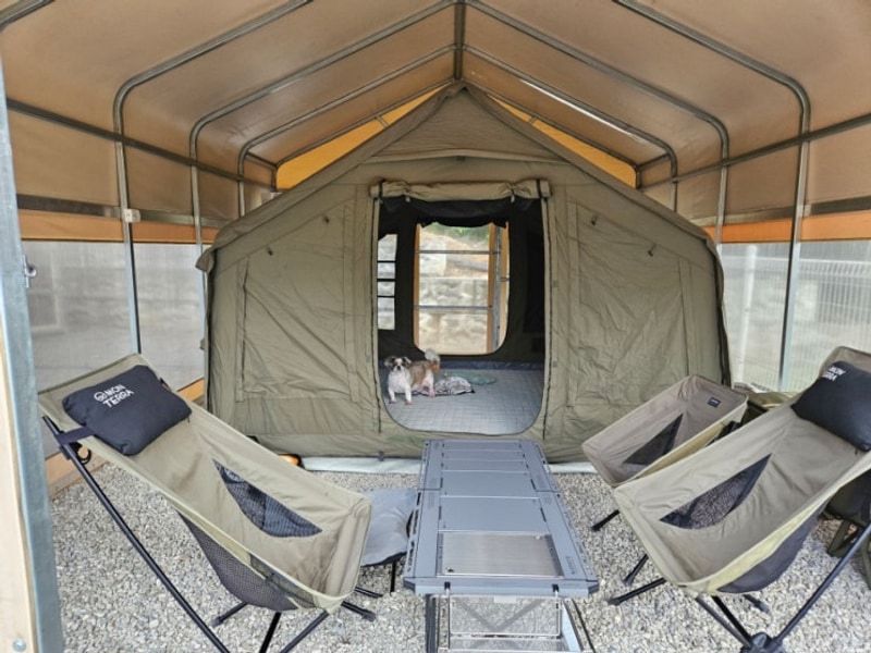 포천 트멍 캠핑장 D동 2번, 키즈&강아지 캠핑장