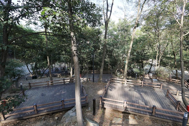 태학산 자연휴양림 오토캠핑장 시설 사진 3