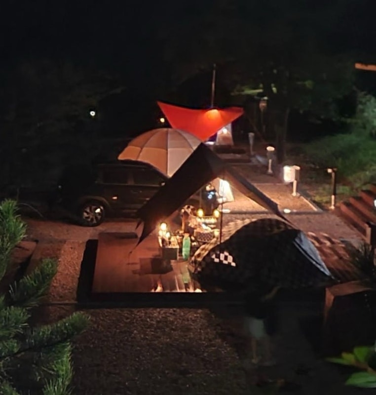 별의바다 조동캠핑장 감성가득 자연 속 힐링 오토캠핑