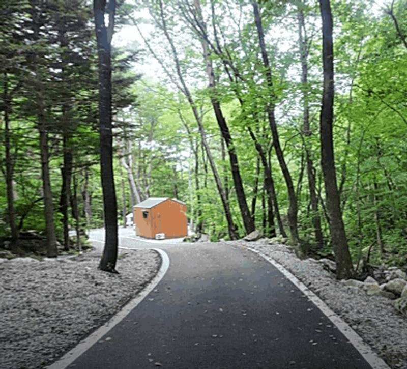 방태산 자연휴양림 야영장 캠핑장 구경(명당 108사이트), 모든...