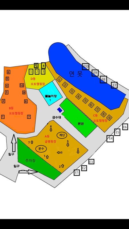 80 SS 오토캠핑장 배치도 1