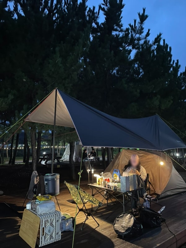 울진 염전해변캠핑장 2박 3일 여행기록