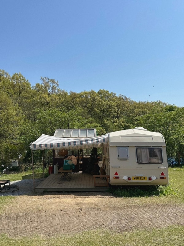 강화 어반티지 글램핑 카라반️ / 두돌 아기랑 낭만즐기기에...