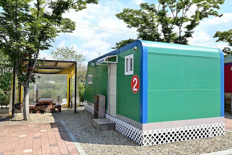 대황강 자연휴식체험장 야영장 시설 사진 8