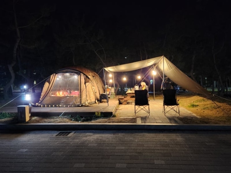 올해 마무리(??)로 울진 염전해변캠핑장