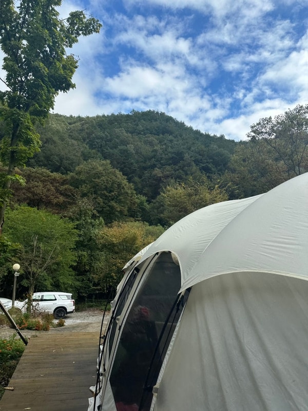 캠핑장 후기/경북 김천 은하수관광농원 사이트1, 이지캠핑2