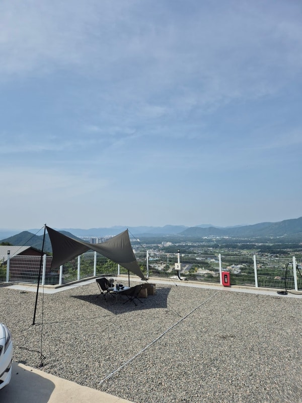 춘천 금병산캠핑장 서울근교 야경 캠핑장