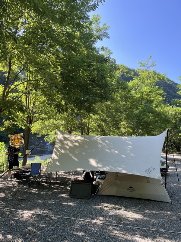 영월 마루펜션캠핑장 : 여름 계곡 캠핑 추천 - c6사이트 + 캠핑...