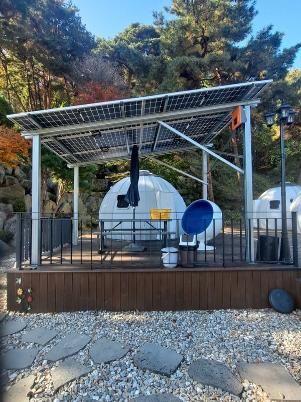 충남 아산 배방 글램핑 배방알프스, 조용히 힐링하기 좋은 감성...