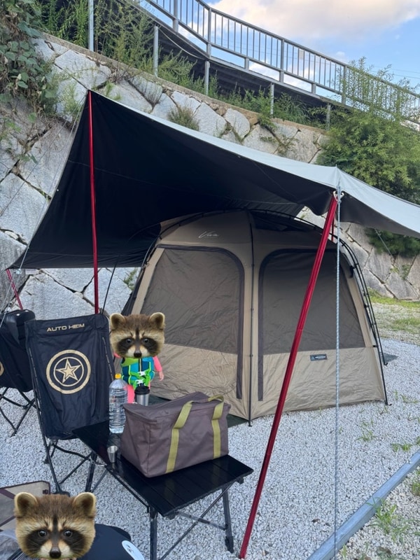 함양여행 7일차. 용추솔밭관광농원 금램핑펜션캠핑장