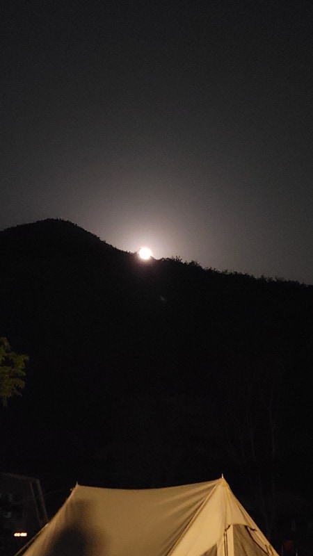 충북 보은 북암농촌체험관(캠핑장)