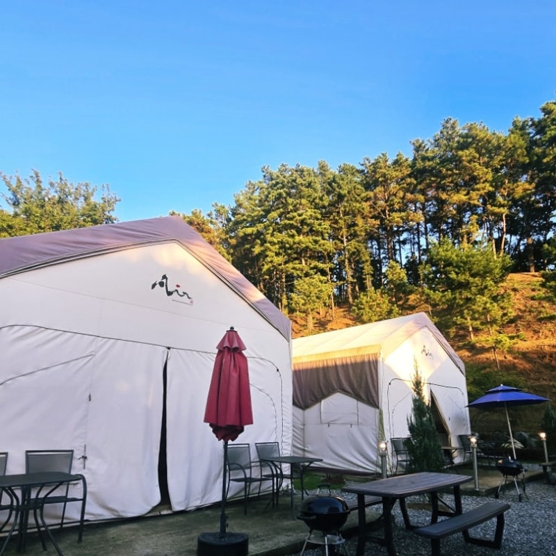 (청주) 가볼만한곳 더오창호 B-10 사이트 글램핑장 방문 후기