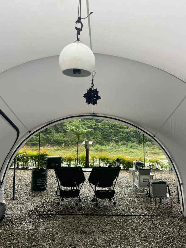 [산청캠핑] 경호강캠프627 캠핑장 B11 - 몰티하우스맥스