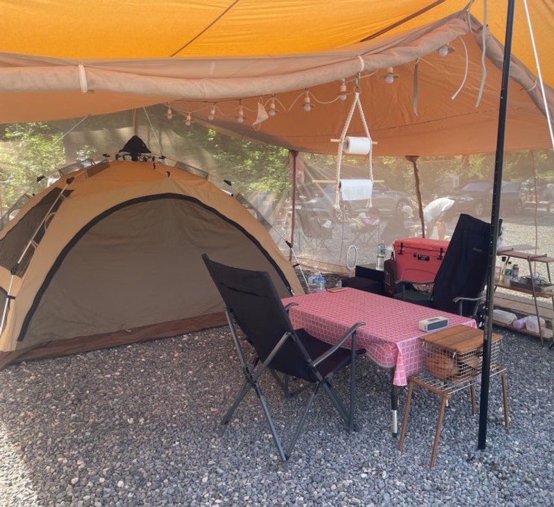 #캠핑16. 220827 고성 놀터 캠핑장 11