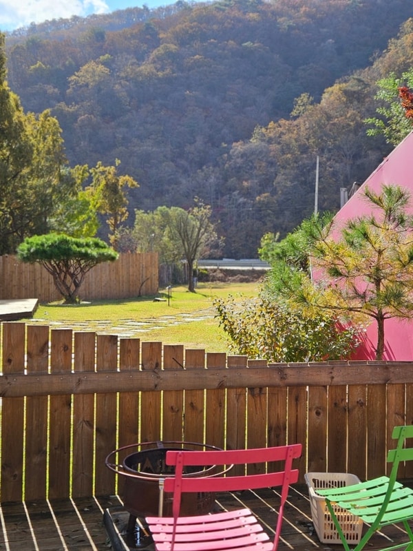 홍천글램핑 바누글램핑 애견동반 독채숙소