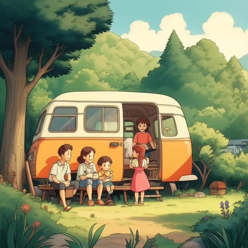 서울 근교 힐링 여행, 가평 카라반 가화2372에서 몸과 마음을...