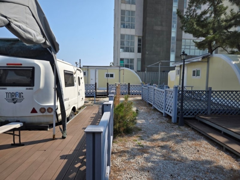 강릉 카라반 강릉 여행 굿캠핑 후기