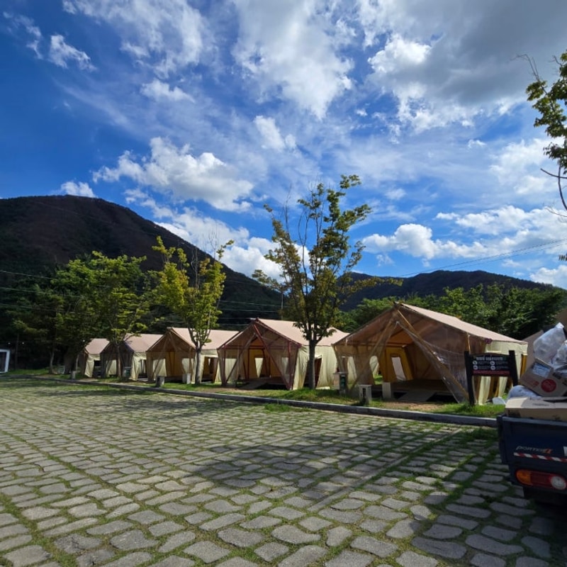 산청캠핑장 가족여행하기 좋은 지리산자양보 오토캠핑장