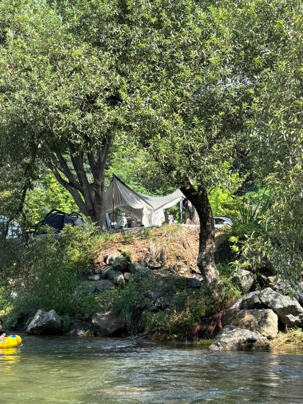 [캠린일기] 8월 양평 반딧불캠핑장 사이트 2번 후기