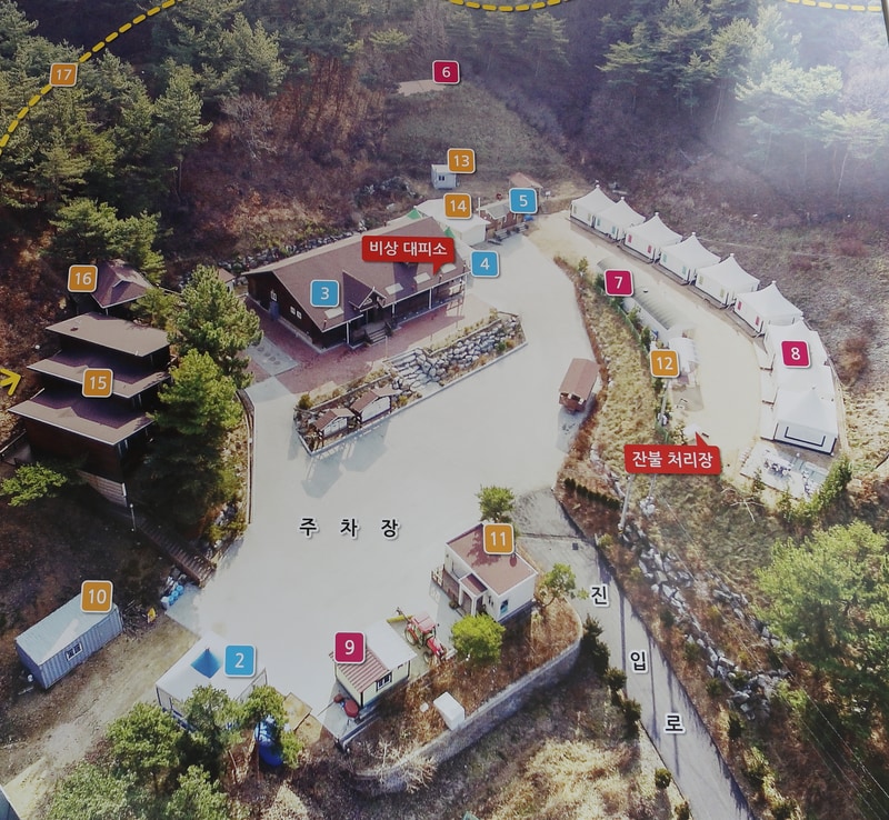 매화둠벙마을영농조합법인 배치도 1