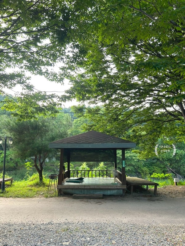 가평 유명산 청정 계곡 캠핑장 지지밸리오토캠핑장 방갈로 후기