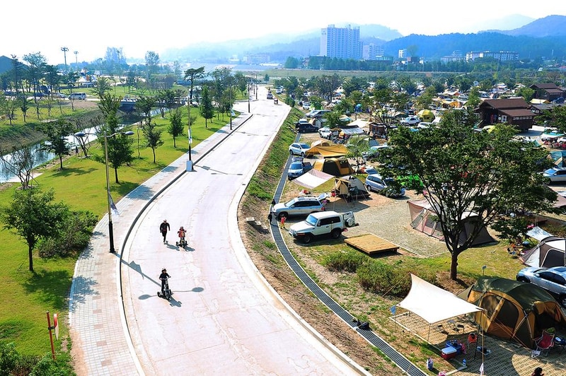 자라섬 캠핑장 시설 사진 20