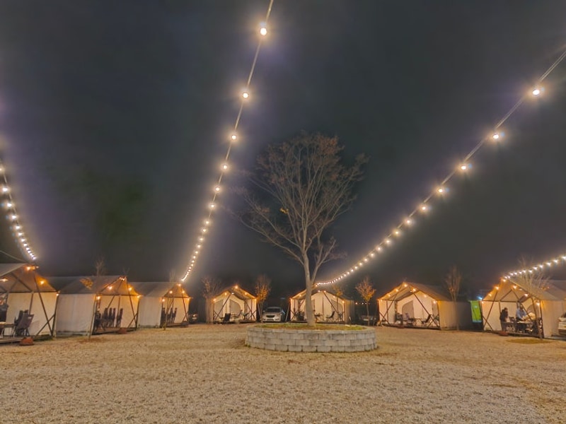 포천글램핑 추천 호랑이캠핑 포천 산정호수점에서 온전한 휴식...