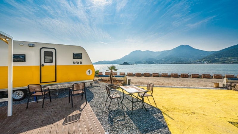 남해노랑카라반 정보 총정리 | 남해 여행 숙소 추천 & 남해...