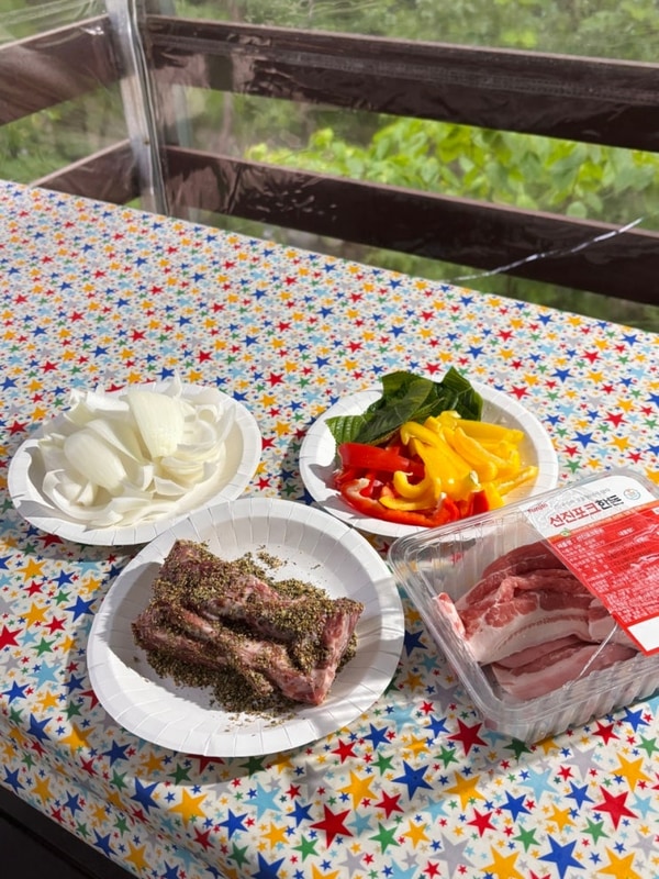 무주 별빛 카라반 펜션 :: 26개월 아기와 함께한 카라반 6인용...