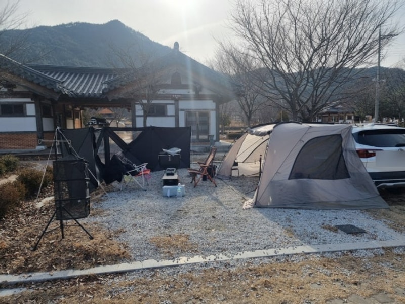 함양농월정오토캠핑장 - 관리인이 바뀌고 변한 아쉬운 캠핑장