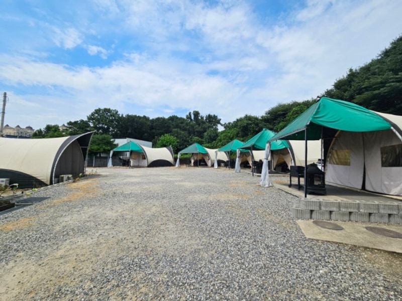 [용인글램핑] 깨끗함 대만족 용인캠프레이크