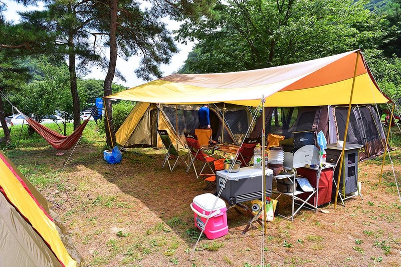 진안군 운일암반일암 관광지 야영장 시설 사진 5