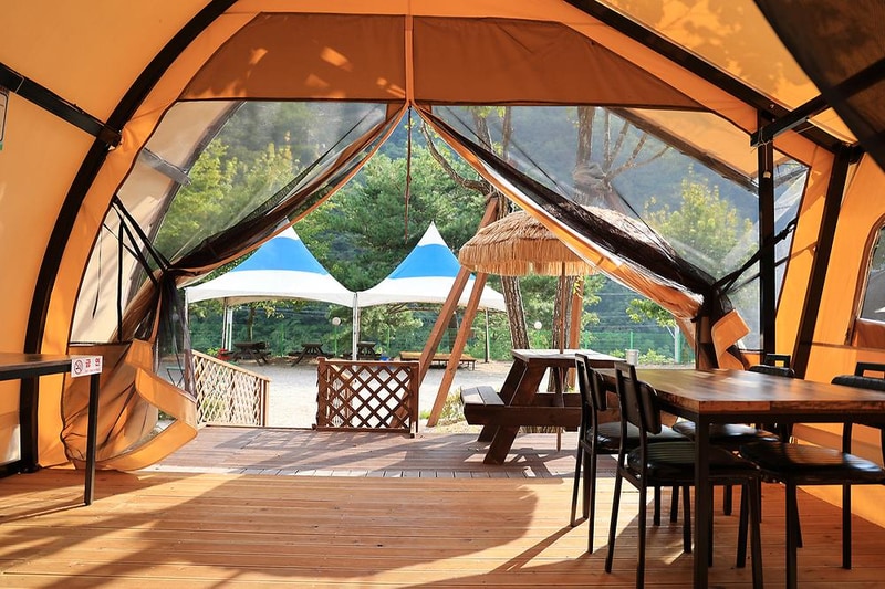 내린천 글램핑 시설 사진 24