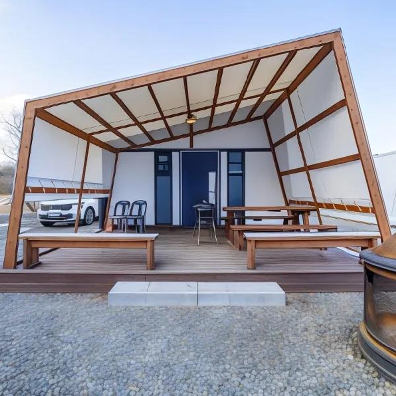 양양 그랑블루글램핑야영장펜션의 특별한 새벽 풍경