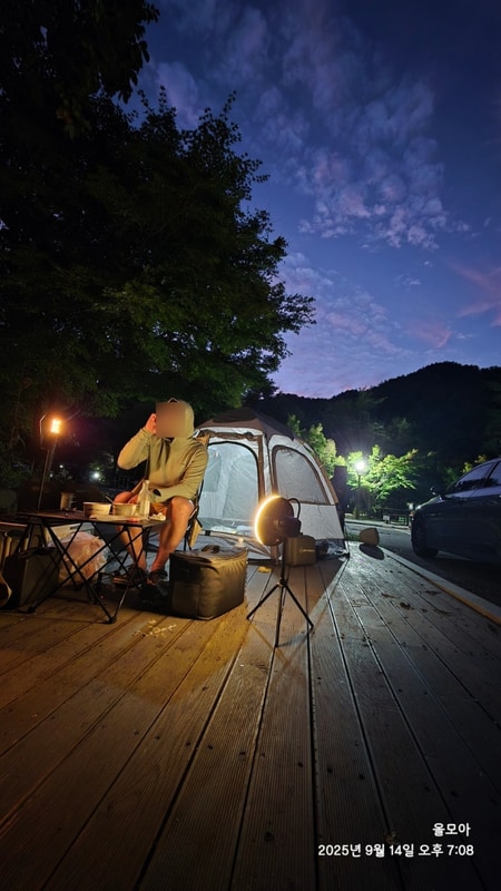[강릉 여행] 이맘때쯤이면 가기 좋은 소금강 자동차 야영장...