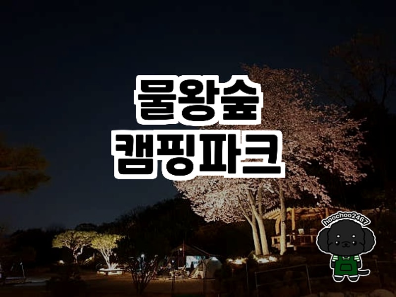 경기도 시흥의 힐링 캠핑! 물왕숲캠핑파크 방문기