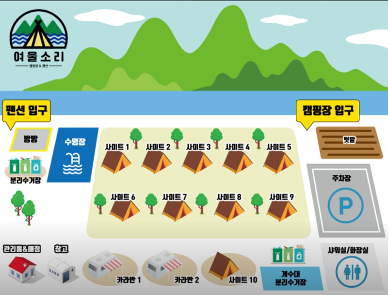 강원도 영월 여울소리 캠핑장 2박 후기