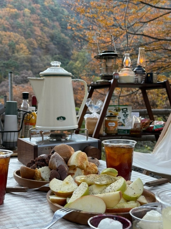 밀양 서당골캠핑장 / 단풍명소 / 단풍캠핑 / 경남단풍캠핑...