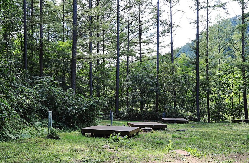 태백고원자연휴양림 야영장 시설 사진 4