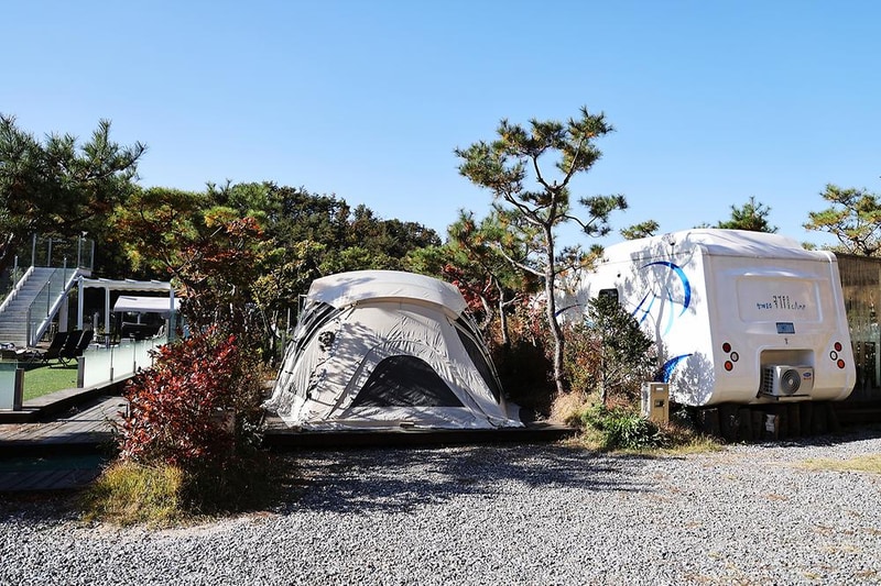 청계호수 자작나무숲 캠핑장 시설 사진 2