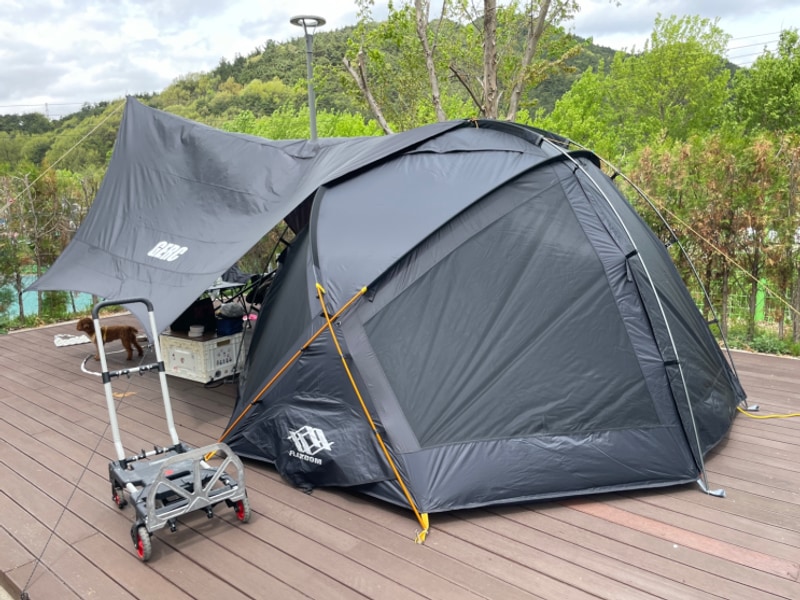 ⛺［김제］김제모악산캠핑파크 :: 4월 캠핑